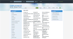 Desktop Screenshot of employmentsitedirectory.com